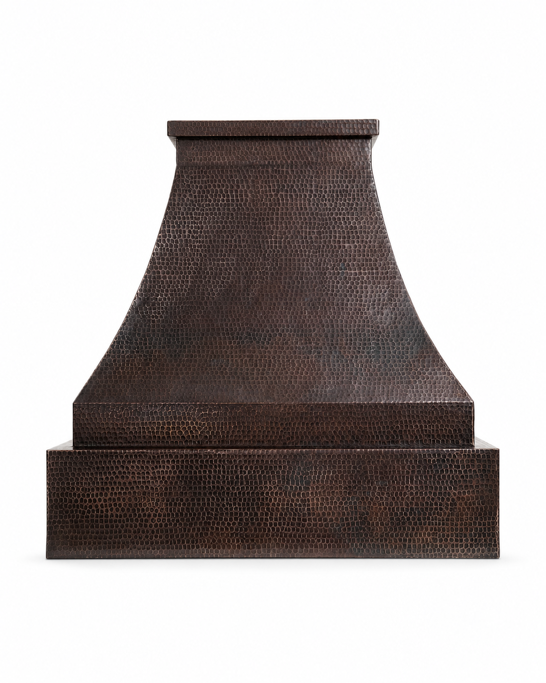 Premium Copper Range Hood Wall Mount Pyramid