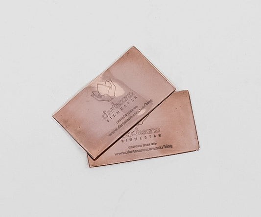Premium Copper Antibacterial Card