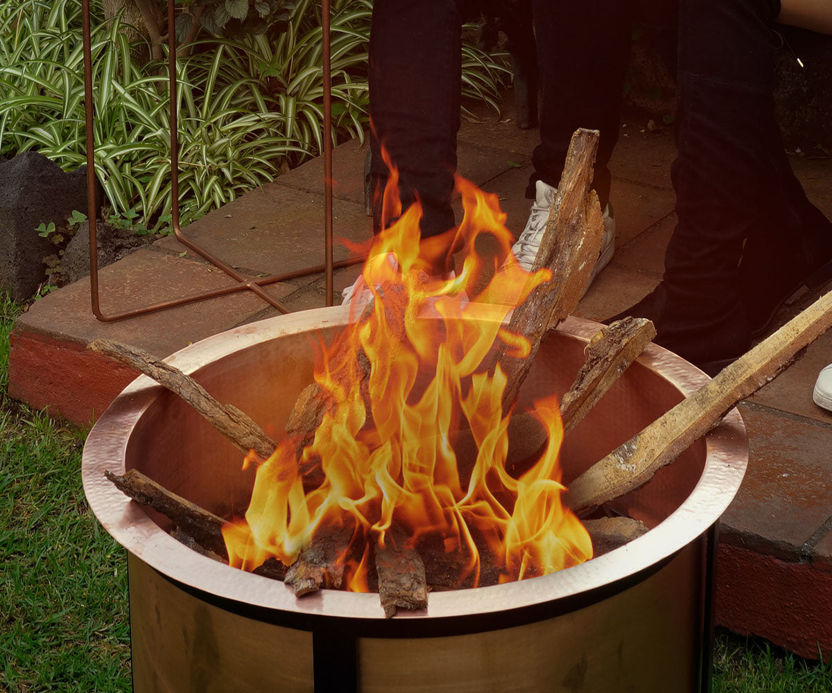 Premium Copper Outdoor Multipurpose Fire Pit