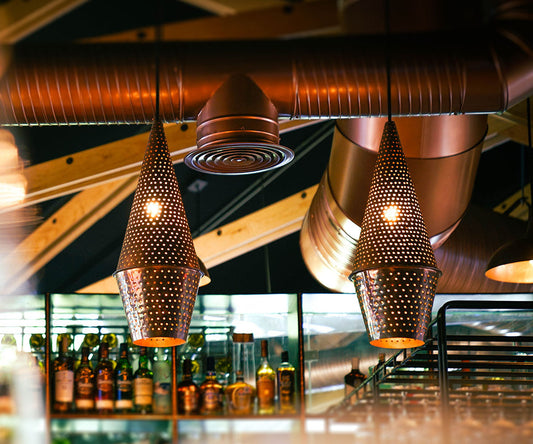 Premium Copper Alhambra Lamp