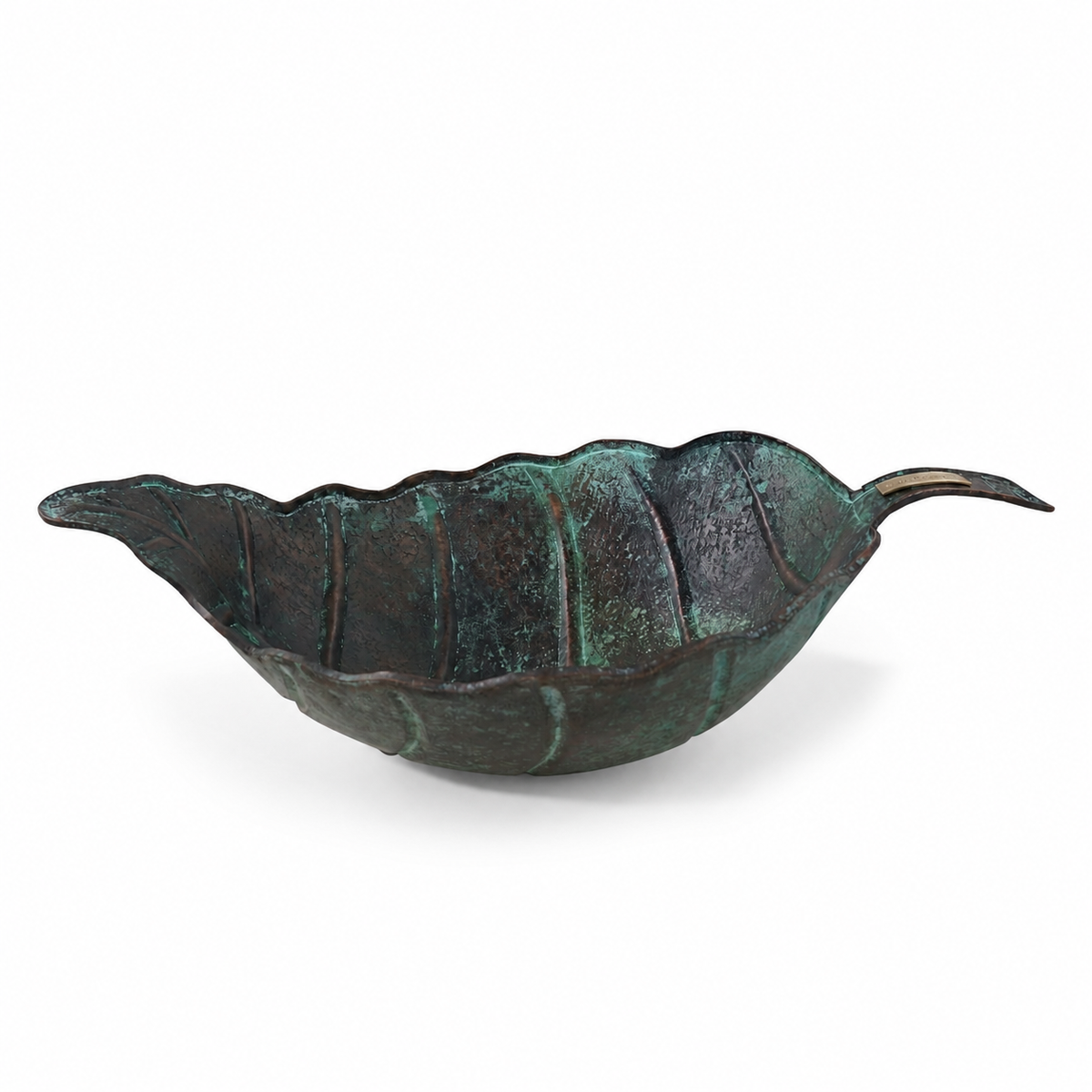 Premium Copper Vessel Sink Oak Leaf Design